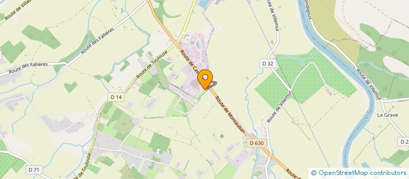 localisation de l'entreprise NOCRIS  VILLEMUR-SUR-TARN