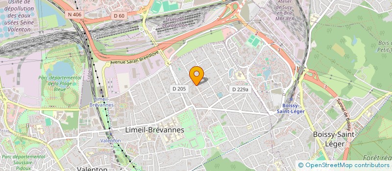 localisation de l'entreprise NOCT AMBULANCE EURL  LIMEIL-BREVANNES