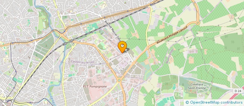 localisation de l'entreprise NOCTAVIE à CASTELNAU-LE-LEZ