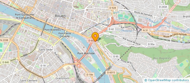 localisation de l'entreprise NOCTE à ROUEN