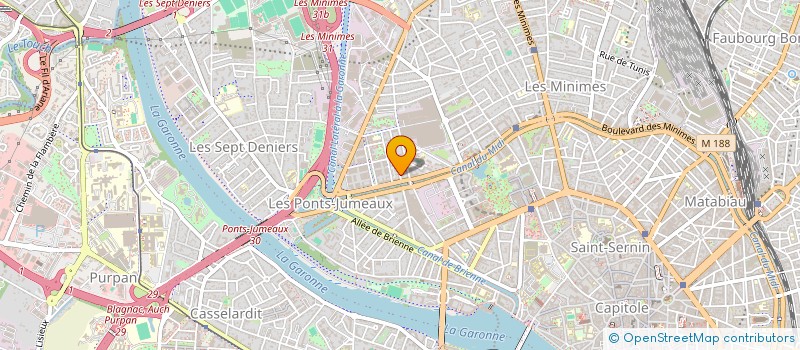 localisation de l'entreprise NOCTEVENT à TOULOUSE