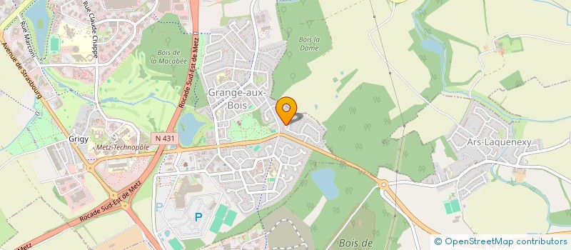 localisation de l'entreprise NOCTUA CONSEIL  METZ