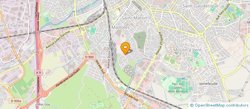 localisation de l'entreprise NOCTUA CONSULTING  PERPIGNAN