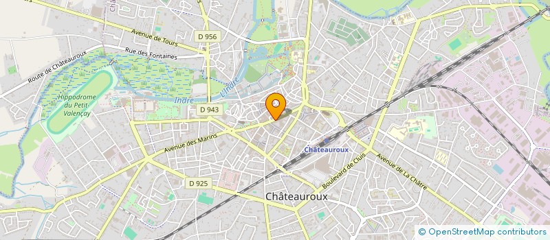 localisation de l'entreprise NOCTUANA à CHATEAUROUX