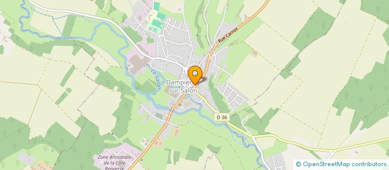 localisation de l'entreprise NOCTURE NIGHT 70  DAMPIERRE-SUR-SALON