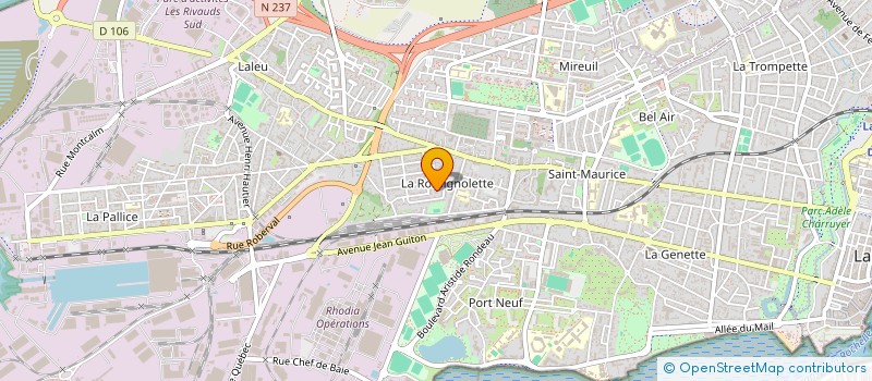 localisation de l'entreprise NOCTURN'TAPAGE  LA ROCHELLE