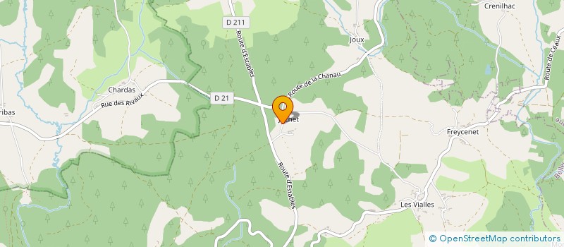 localisation de l'entreprise NOCTURNA  CEAUX-D'ALLEGRE