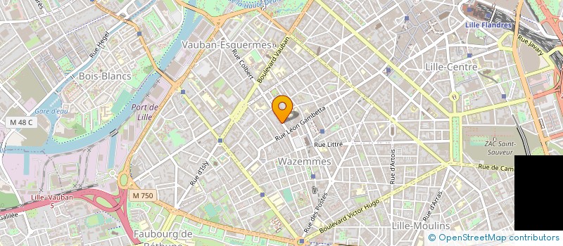 localisation de l'entreprise NOCTURNE 59 à LILLE