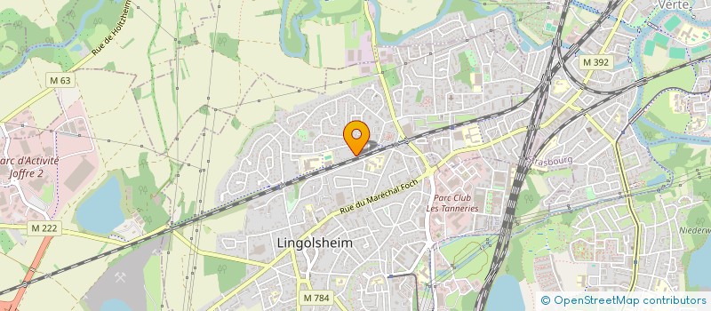 localisation de l'entreprise NOCTURNE SERVICES  LINGOLSHEIM