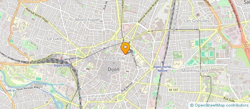 localisation de l'entreprise NODA  DIJON