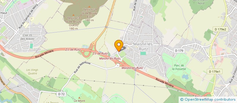 localisation de l'entreprise NODAM IMMO  MAISNIL-LES-RUITZ