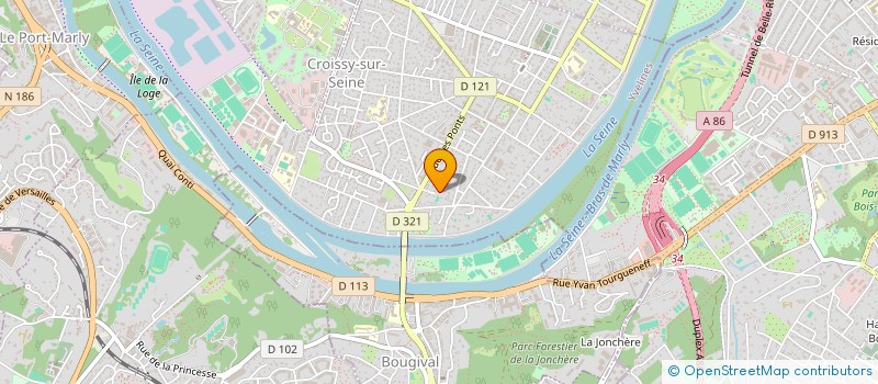 localisation de l'entreprise NODATUS  CROISSY-SUR-SEINE