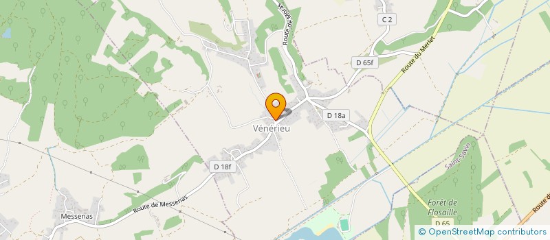 localisation de l'entreprise NODE 974  VENERIEU