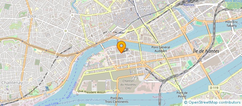localisation de l'entreprise NODE 99 à NANTES