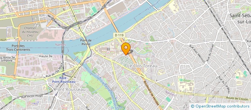 localisation de l'entreprise NODEA à NANTES