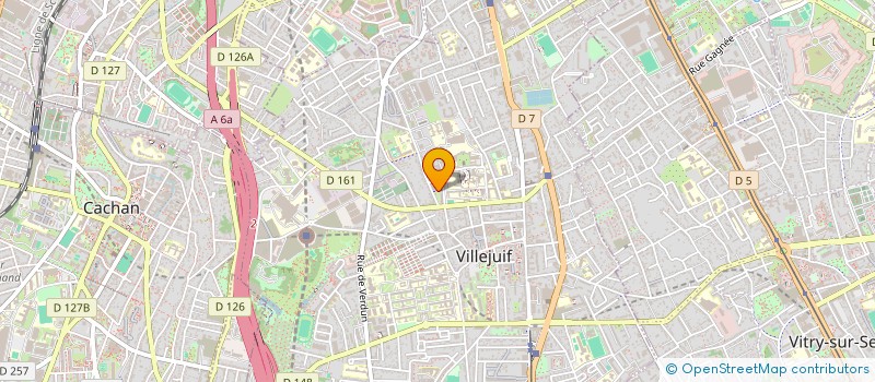localisation de l'entreprise NODEA MEDICAL à VILLEJUIF