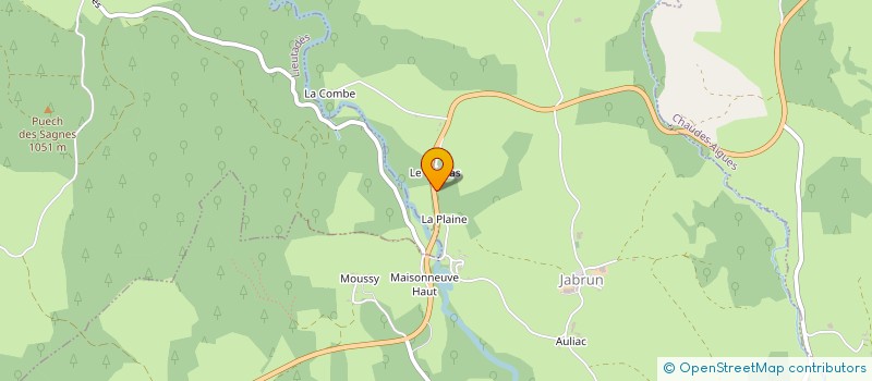 localisation de l'entreprise NODENAA INVEST à JABRUN