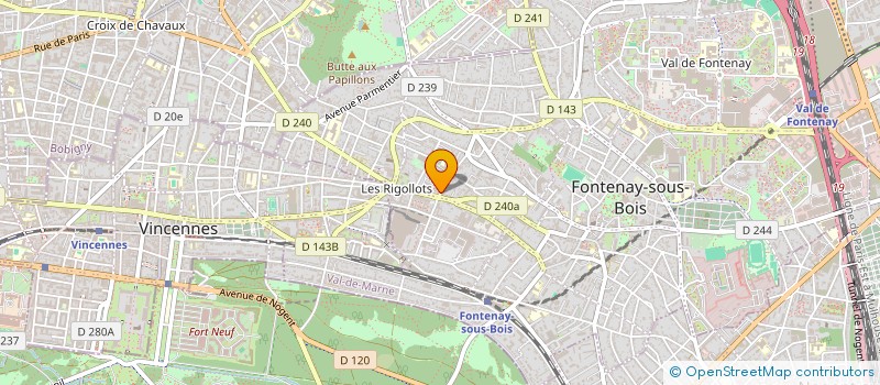 localisation de l'entreprise NODES à FONTENAY-SOUS-BOIS