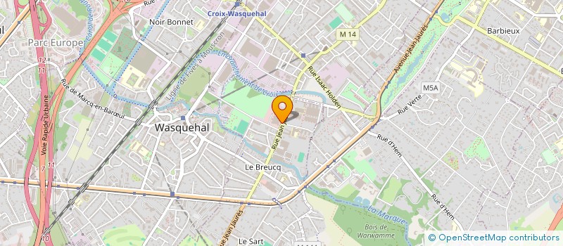 localisation de l'entreprise NODI IMMO 2 à VILLENEUVE-D'ASCQ