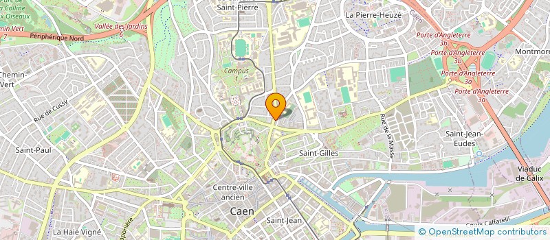 localisation de l'entreprise NODIAN-DECLERCQ à CAEN