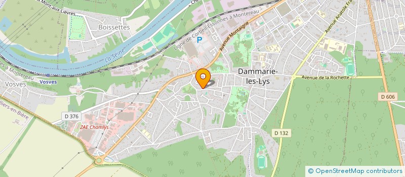 localisation de l'entreprise NODILEM à DAMMARIE-LES-LYS