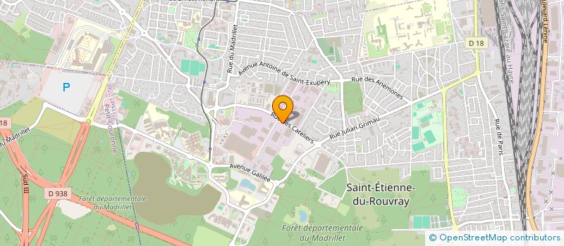 localisation de l'entreprise NODIMATEL à SAINT-ETIENNE-DU-ROUVRAY