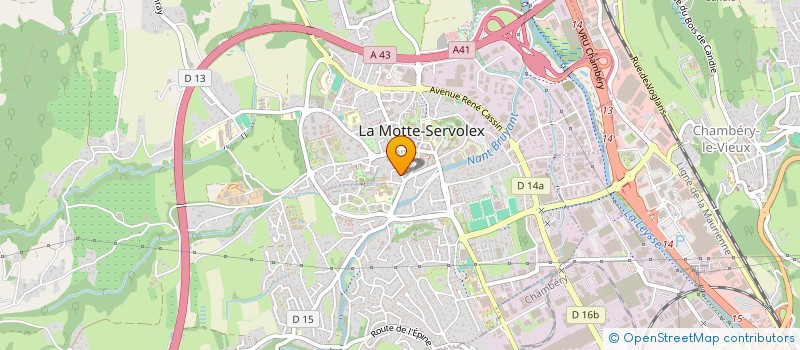 localisation de l'entreprise NODIRAL  LA MOTTE-SERVOLEX