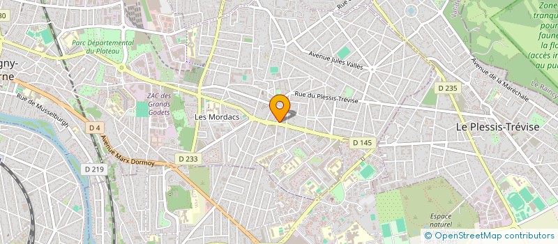 localisation de l'entreprise NODO  CHAMPIGNY-SUR-MARNE