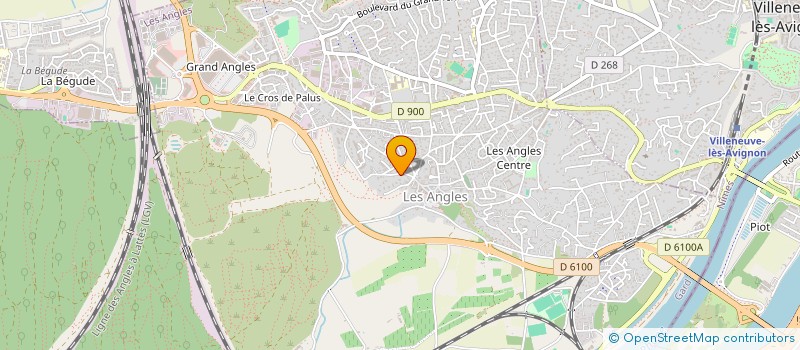 localisation de l'entreprise NODO  LES ANGLES