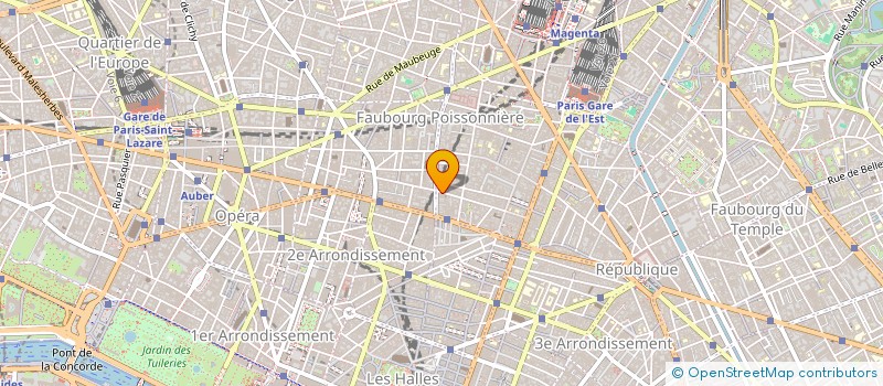 localisation de l'entreprise NODRAJEY 3  PARIS