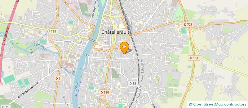 localisation de l'entreprise NODUS  CHATELLERAULT