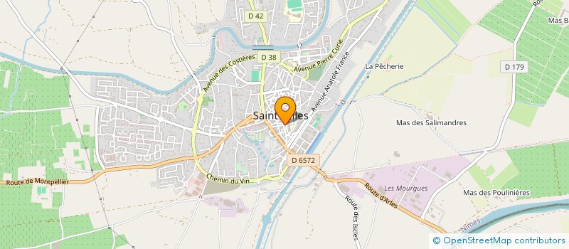 localisation de l'entreprise NOE à SAINT-GILLES