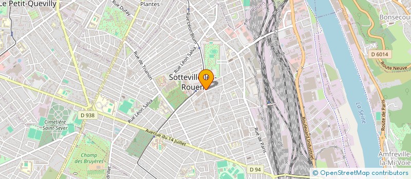 localisation de l'entreprise NOE 76  SOTTEVILLE-LES-ROUEN