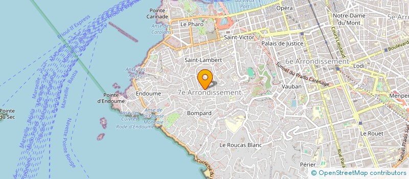 localisation de l'entreprise NOE 7EME PAR LE SPORT à MARSEILLE