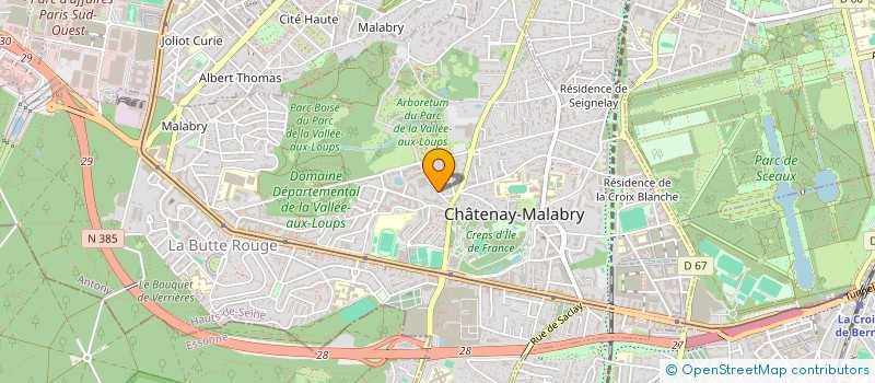 localisation de l'entreprise NOE à CHATENAY-MALABRY