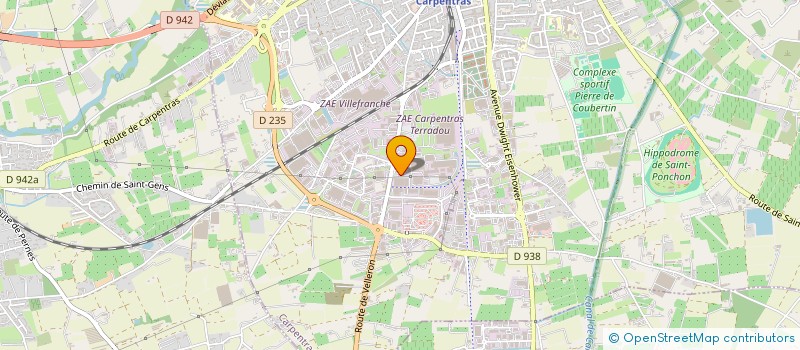 localisation de l'entreprise NOE  CARPENTRAS