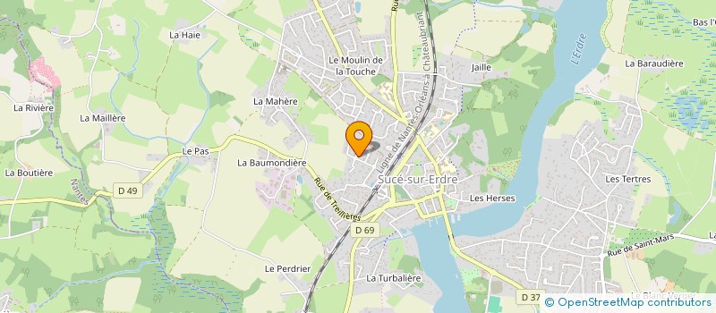 localisation de l'entreprise NOE  SUCE-SUR-ERDRE