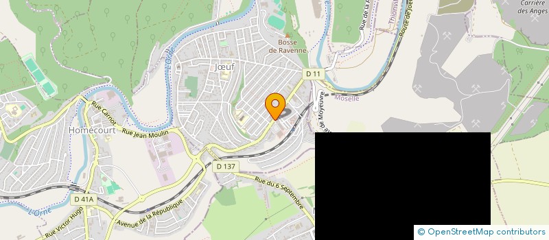 localisation de l'entreprise NOE FINANCE  JUF