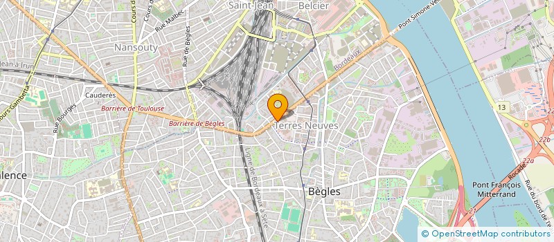 localisation de l'entreprise NOE-SANTE à BEGLES