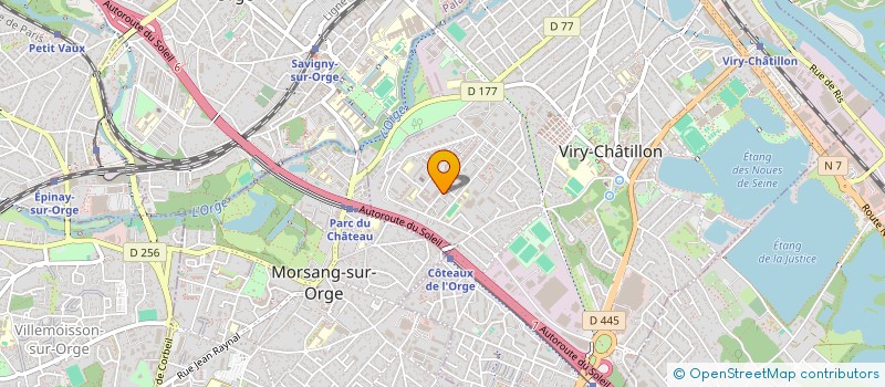 localisation de l'entreprise NOEFL à VIRY-CHATILLON