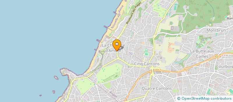 localisation de l'entreprise NOEJY  ANGLET