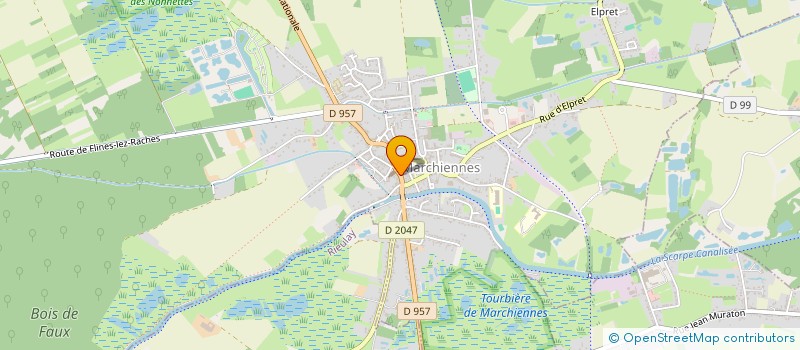 localisation de l'entreprise NOEL  MARCHIENNES