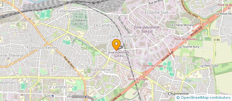 localisation de l'entreprise NOEL à RENNES