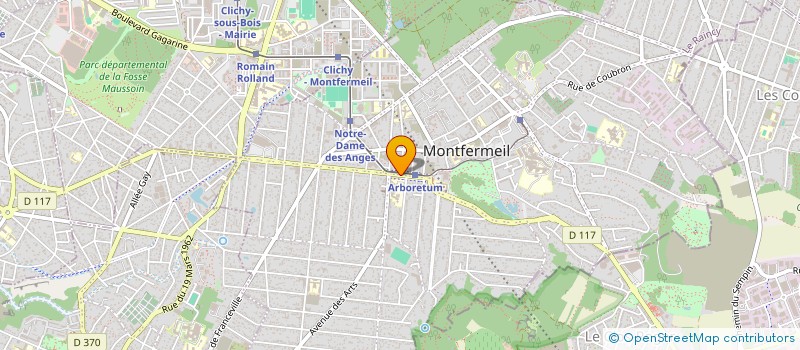 localisation de l'entreprise NOEL à MONTFERMEIL