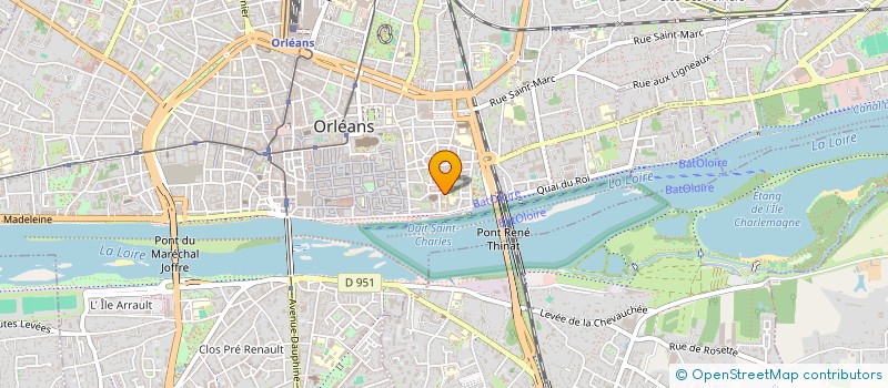 localisation de l'entreprise NOEL DES ISOLES  ORLEANS
