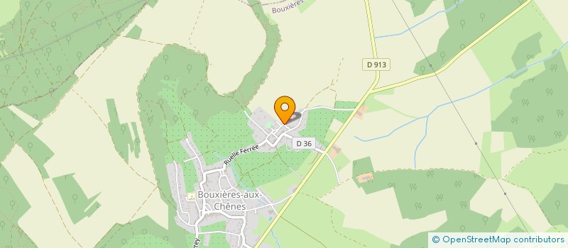 localisation de l'entreprise NOEL & FILS  BOUXIERES-AUX-CHENES