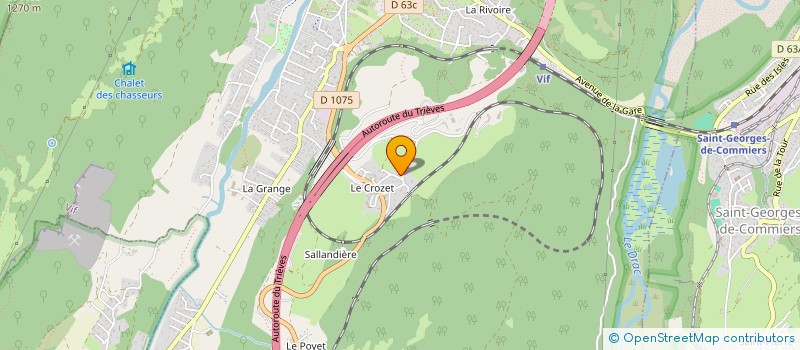 localisation de l'entreprise NOEL IMMO  VIF