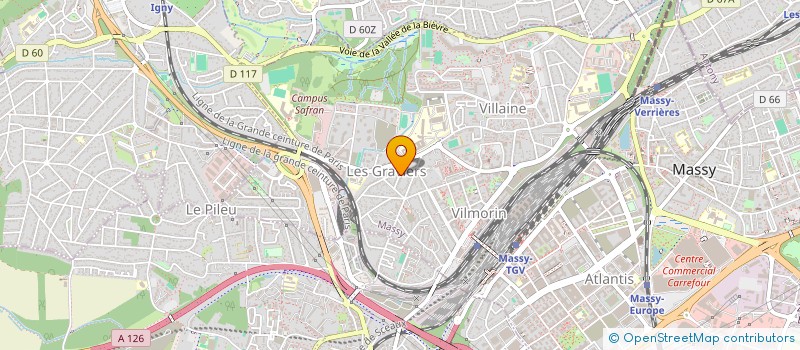 localisation de l'entreprise NOEL IMMOBILIER à MASSY