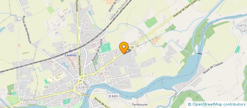 localisation de l'entreprise NOEL LOSIO  CAZERES