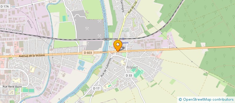 localisation de l'entreprise NOEL - MONGET  TRILPORT